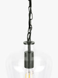 Laura Ashley Ockley pendant ceiling light black, imported from the UK