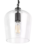 Laura Ashley Ockley pendant ceiling light black, imported from the UK