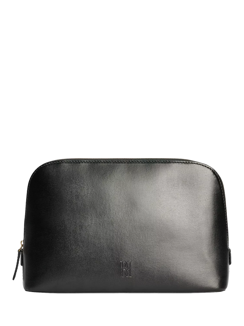 By Malene Birger cosmetics bag medium black, imported from the UK