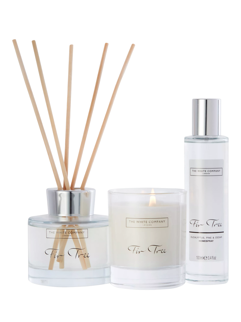 The White Company Fir Tree home fragrance gift set (British brand)