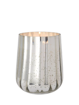 John Lewis The White Company Fir Tree Ribbed Mercury Two Wick Scented Candle, 1kg- Buy online at McGrocer