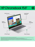 HP Chromebook Intel Core i3 laptop 8GB RAM 256GB storage (British brand)