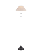 John Lewis Laura Ashley Ludchurch Floor Lamp, Black- Buy online at McGrocer