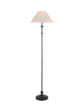 Laura Ashley floor lamp black candlestick design, UK version
