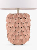 Laura Ashley Marwick ceramic table lamp in pink, imported from the UK