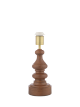 John Lewis Laura Ashley Millbrook Wood Table Lamp Base, Natural, 32cm- Buy online at McGrocer