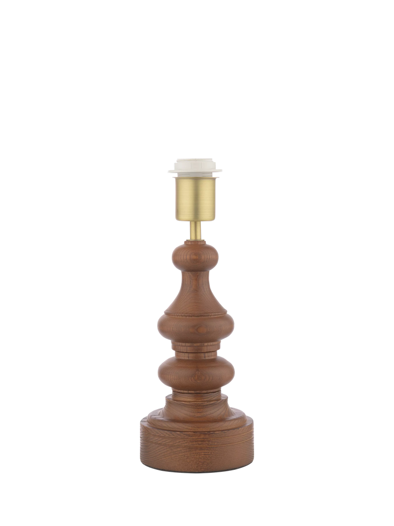 Laura Ashley Millbrook wood table lamp base natural - British product