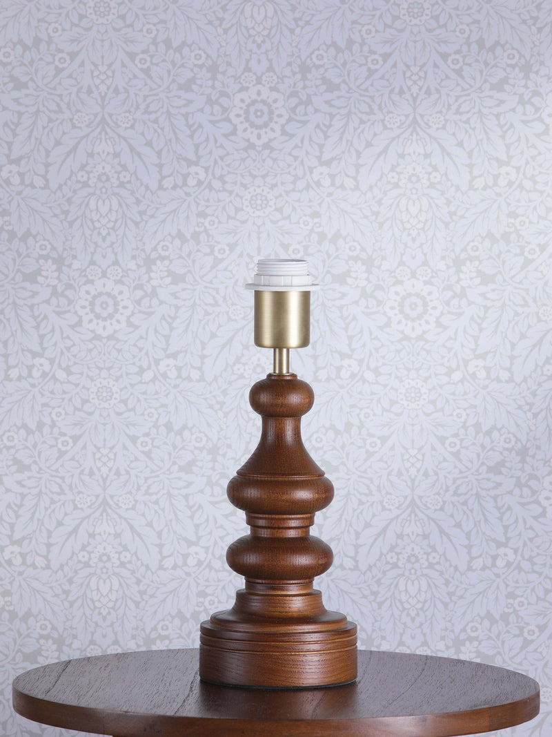 Laura Ashley Millbrook wood table lamp base natural - British product