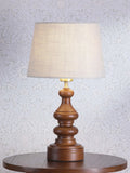 Laura Ashley Millbrook wood table lamp base natural - British product