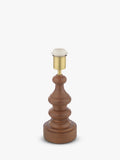 Laura Ashley Millbrook wood table lamp base natural - British product