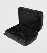 Water-Resistant Carry-On Spinner Suitcase with Four Wheels and Adjustable Handle, 55cm