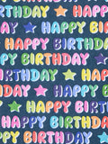 John Lewis birthday tissue paper multi-coloured (British brand)