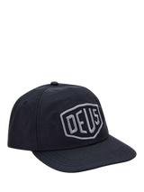 John Lewis Deus ex Machina Shield Cap Baseball Cap Black- Buy online at McGrocer