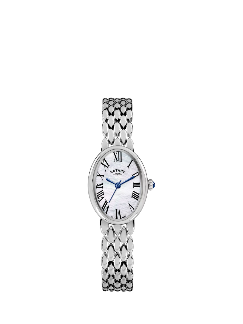 Rotary Heritage Astoria women's watch silver dial bracelet, UK version