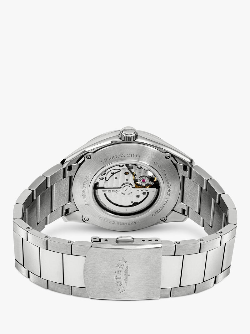 Rotary Seamatic Eclipse automatic watch blue dial, imported from the UK