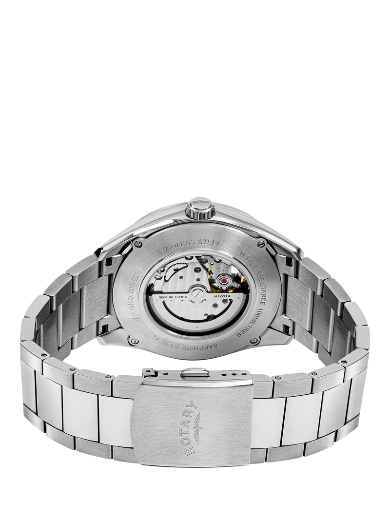 Rotary Seamatic Eclipse automatic watch blue dial, imported from the UK