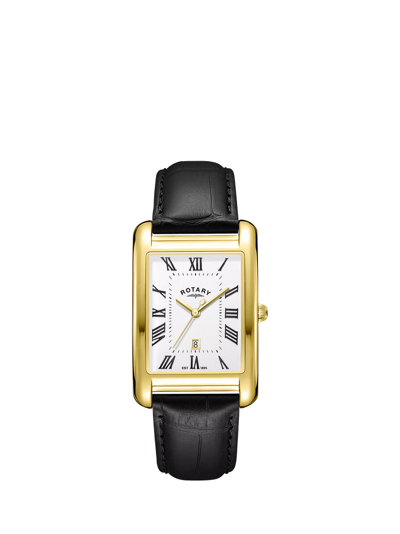 Rotary Heritage Astoria men's rectangular watch - British product