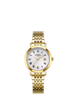 John Lewis Rotary Women's Gold Bracelet Dress Watch 27mm- Buy online at McGrocer