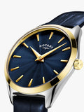 Rotary Ultra Slim women's watch blue dial 27mm (British brand)