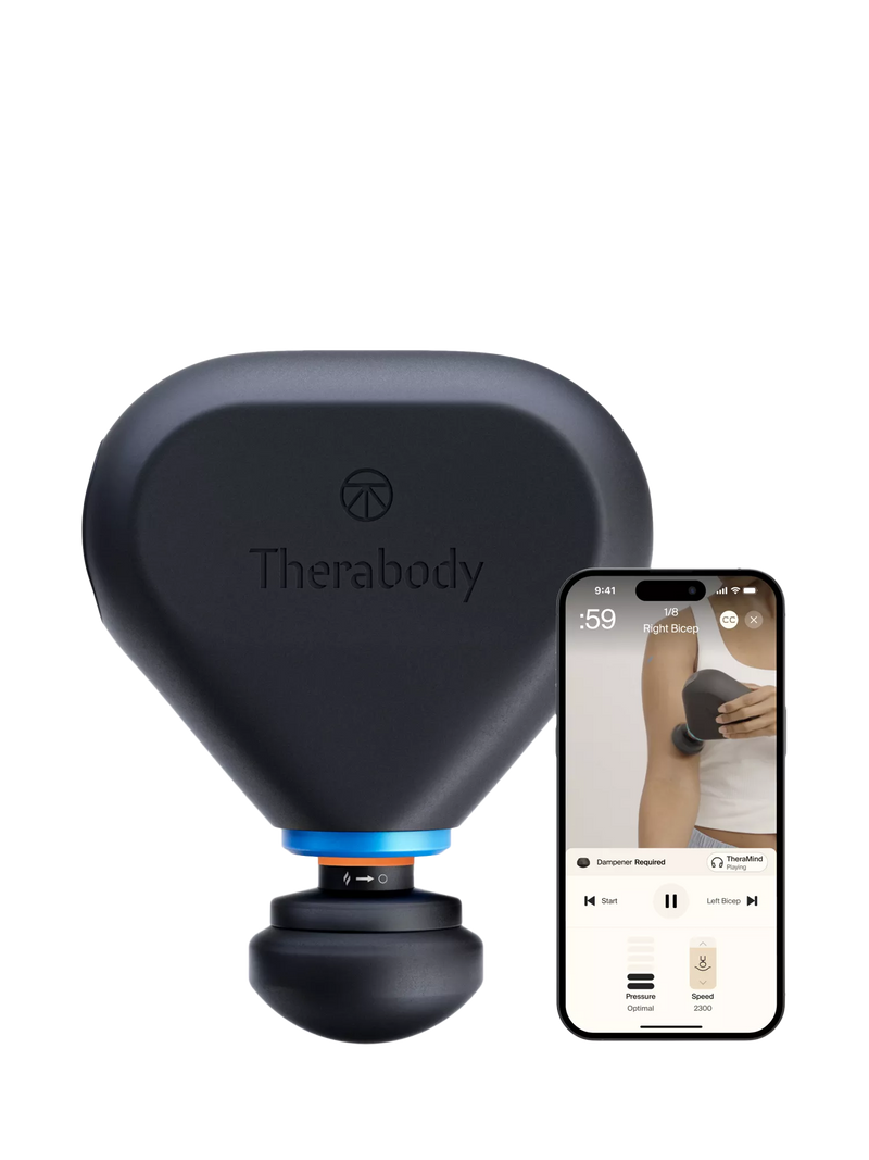 Therabody Theragun Mini Plus portable massage gun with heat - British product