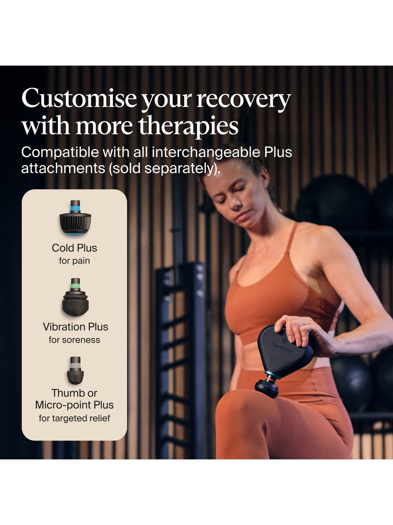 Therabody Theragun Mini Plus portable massage gun with heat - British product