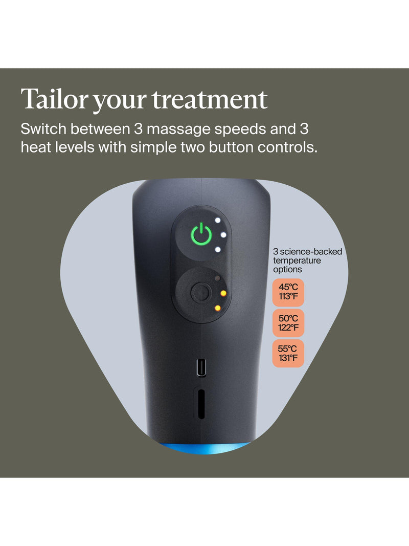 Therabody Theragun Mini Plus portable massage gun with heat - British product