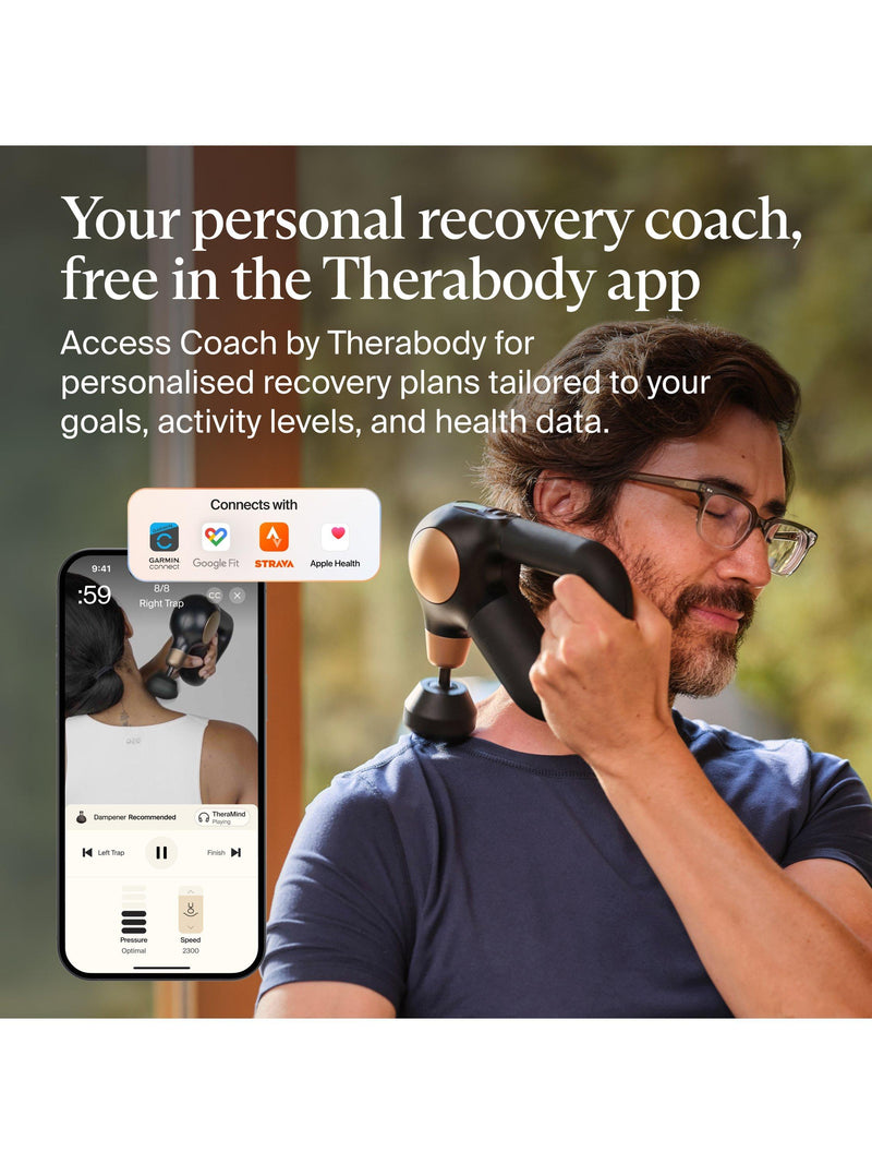 Therabody Theragun Sense 2nd Gen massage gun, imported from the UK