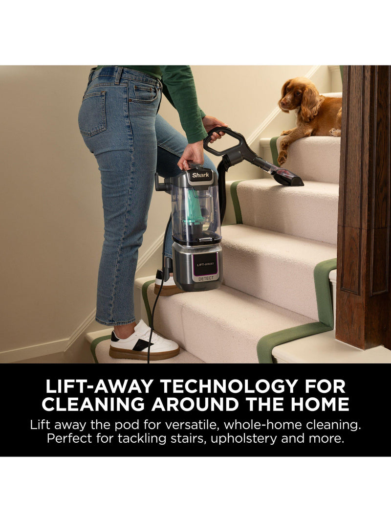 Shark Detect Pet Pro corded upright vacuum cleaner, imported from the UK