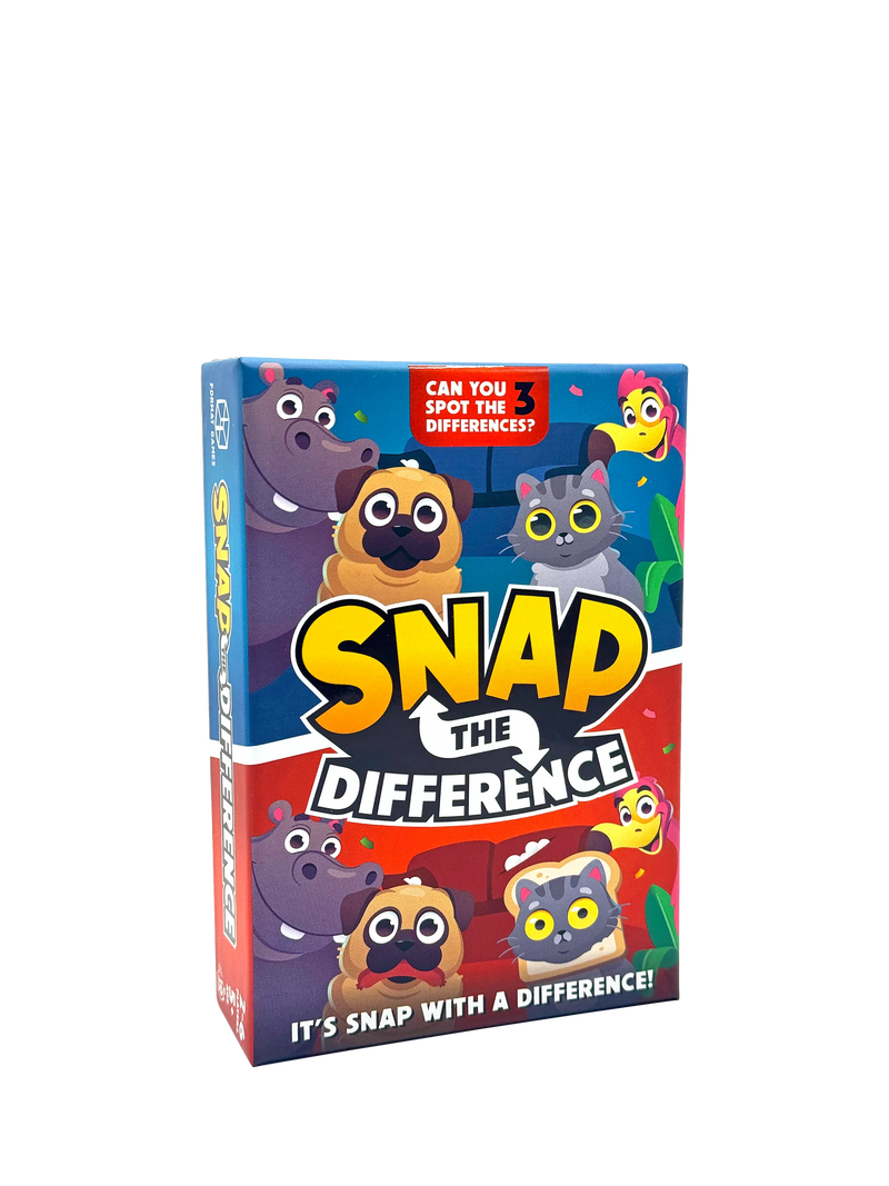Format Games Snap The Difference party game - British product