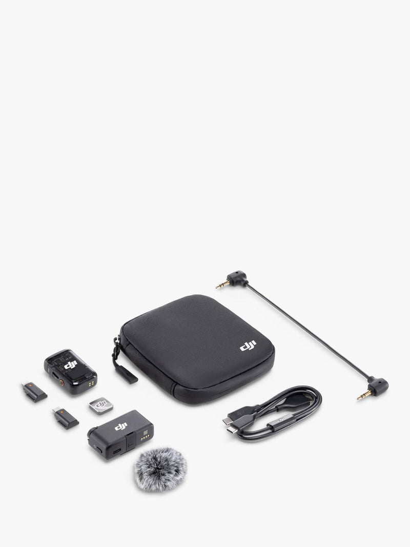 DJI Mic 2 wireless microphone set black - British product