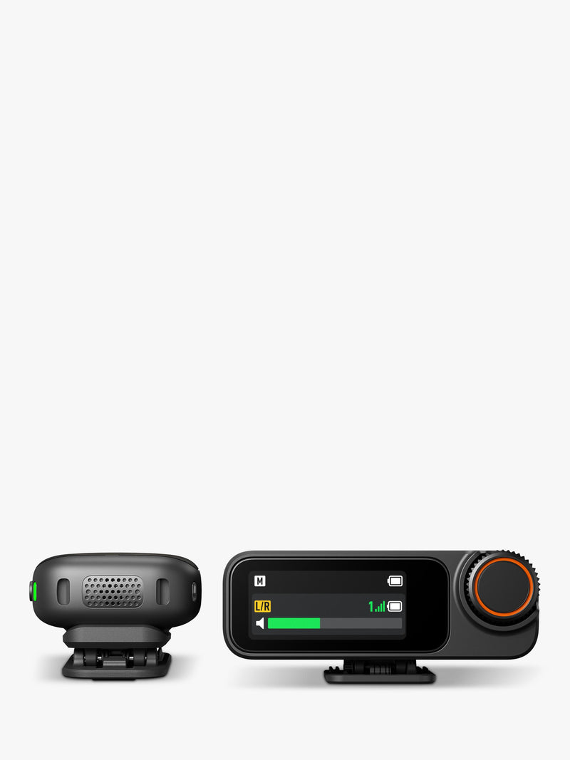 DJI wireless microphone transmitter receiver set, UK version