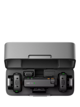 John Lewis DJI Mic Mini Wireless Microphone (2 TX & 1 RX) with Charging Case, Black- Buy online at McGrocer