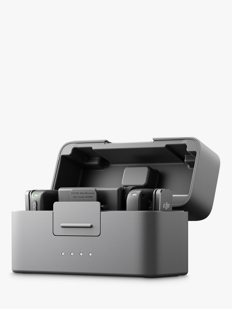 DJI wireless microphone 2 TX 1 RX charging case - British product