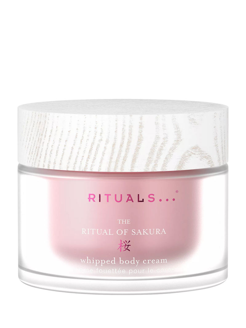 Rituals Sakura Whipped Body Cream 220ml, imported from the UK