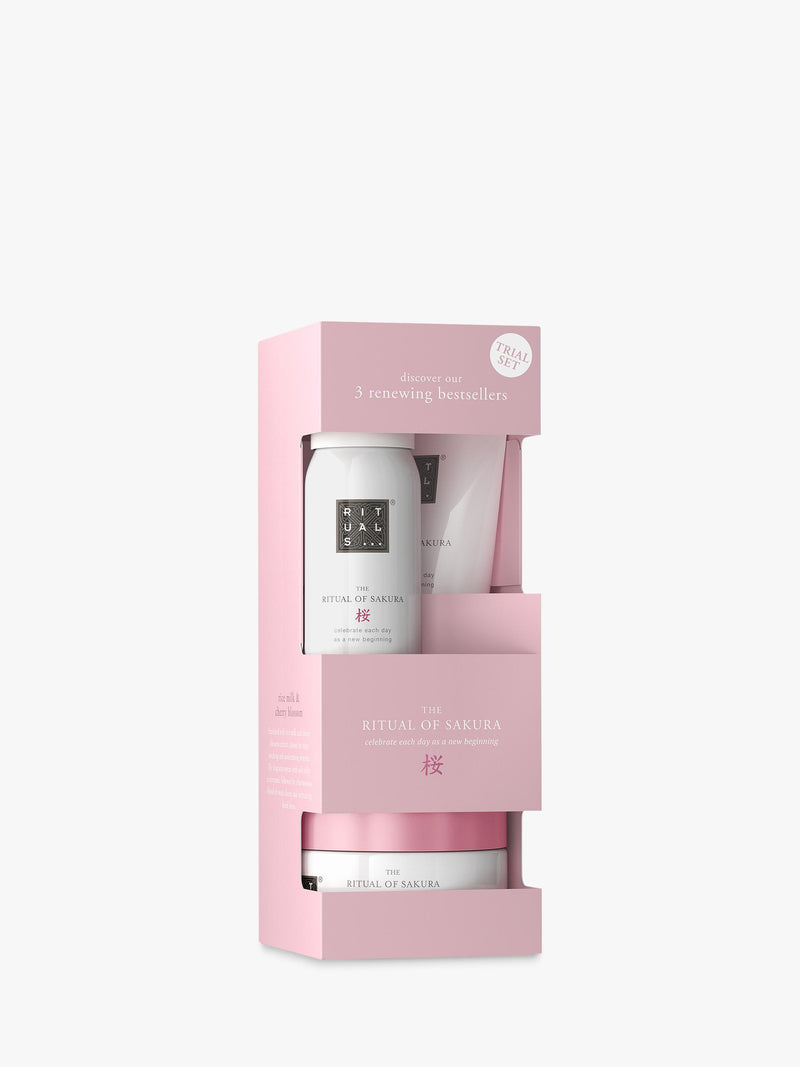 Rituals Sakura trial bodycare gift set with cherry blossom - British product