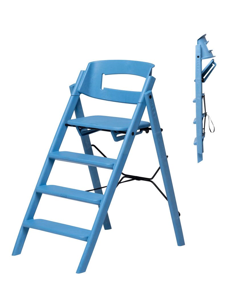 KAOS Klapp highchair Swedish Blue, UK version