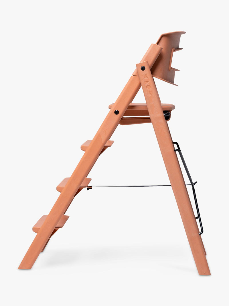 KAOS Klapp highchair terracotta pink foldable - British product
