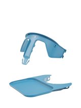 John Lewis KAOS Klapp Safety Rail & Tray, Swedish Blue, Highchair Accessory- Buy online at McGrocer