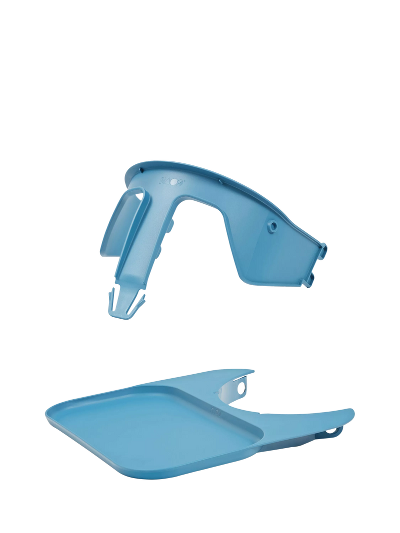 KAOS Klapp safety rail and tray Swedish blue (British brand)