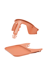 John Lewis KAOS Klapp Safety Rail & Tray Terracotta Pink Highchair Accessory- Buy online at McGrocer