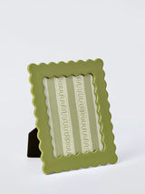 John Lewis John Lewis Archive Wave Photo Frame, Green- Buy online at McGrocer