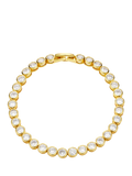 Orelia LUXE waterproof tennis bracelet 17cm gold - British product