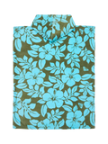 Roxy kids hooded beach towel in oil green (British brand)