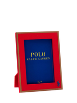 John Lewis Ralph Lauren Polo Icon Photo Frame Red/Blue 5 x 7 inch (13 x 18cm)- Buy online at McGrocer