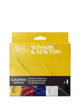 John Lewis Winsor & Newton Galeria Acrylic Paint Process Set, 5 x 60ml- Buy online at McGrocer