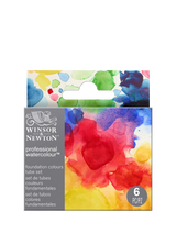 John Lewis Winsor & Newton Curated Foundation Watercolours Set of 6- Buy online at McGrocer