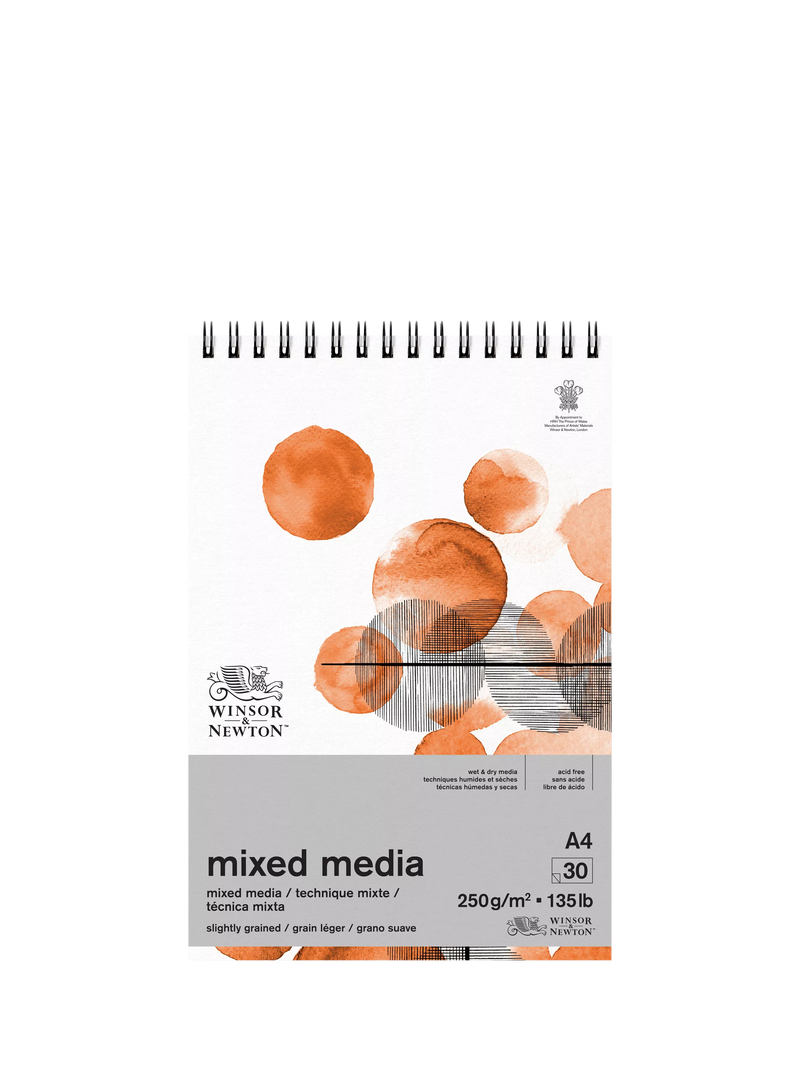 Winsor & Newton mixed media pad 30 sheets (British brand)