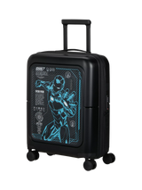 John Lewis American Tourister Dashpop Disney Expandable Marvel Iron Man Suitcase, 47L, Black/Blue- Buy online at McGrocer