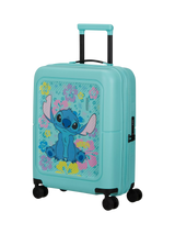 John Lewis American Tourister Dashpop Disney Expandable Stitch Suitcase Turquoise Multi 47L- Buy online at McGrocer