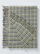 John Lewis John Lewis Check Wool Throw, Multi, 190 x 140cm- Buy online at McGrocer
